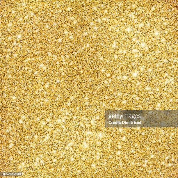 gold glitter texture background - glitter stock illustrations