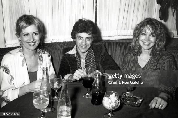Frankie Valli, Wife, and Guest during Alice Cooper's After Concert Party - April 1, 1979 at Carlos & Charlie's Restaurant in Los Angeles, California,...