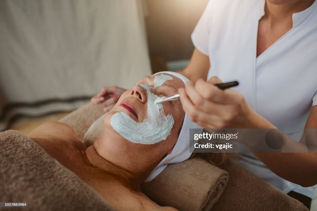 Beauty Treatments Facial Masks For Senior Woman High Res Stock Photo beauty-treatments-facial-masks-for-senior-woman-high-res-stock-photo