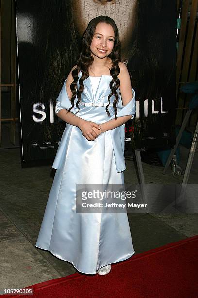 Jodelle Ferland during "Silent Hill" Los Angeles Premiere - Arrivals at Egyptian Theatre in Hollywood, California, United States.
