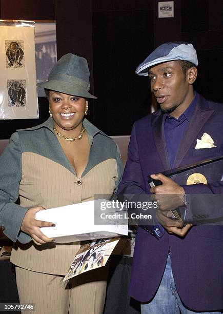 Jill Scott & Mos Def during Backstage Creations' Celebrity Gift Retreat for 2003 Essence Awards at Kodak Theatre in Hollywood, California, United...