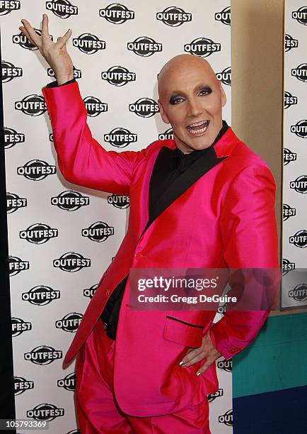 James St. James during The Opening Night Gala of OUTFEST, featuring "Party Monster" in Los Angeles, California, United States.