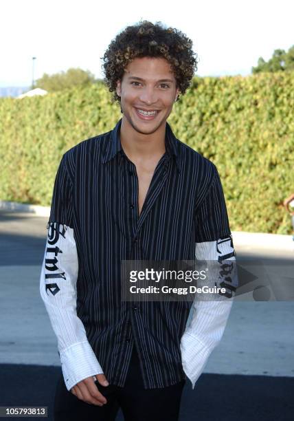 Justin Guarini during 2003 Teen Choice Awards - Arrivals at Universal Amphitheatre in Universal City, California, United States.