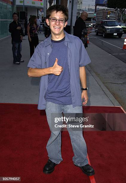 Martin Spanjers during Los Angeles Premiere for "Freddy Vs. Jason" - Arrivals at Arclight Theatre in Hollywood, California, United States.