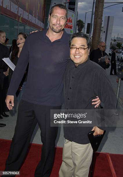 Ken Kirzinger & Director Ronny Yu during Los Angeles Premiere for "Freddy Vs. Jason" - Arrivals at Arclight Theatre in Hollywood, California, United...
