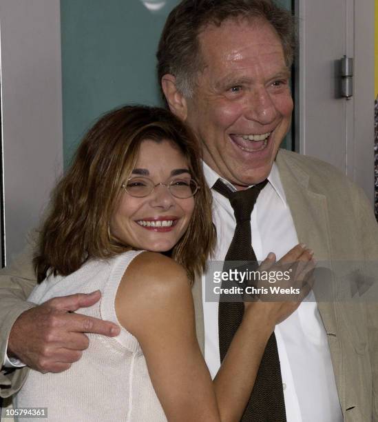 Laura San Giacomo and George Segal during World Premiere of "Dickie Roberts: Former Child Star" at Cinerama Dome in Hollywood, California, United...