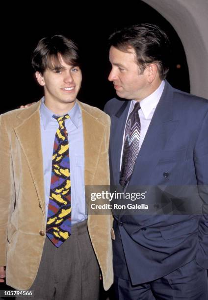 John Ritter & son Jason Ritter during 1998 Summer TCA Press Tour CBS Network at Ritz Carlton Hotel in Pasadena, CA, United States.