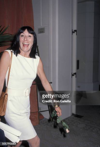 Anjelica Huston during The Annual Academy Awards Oscar Nominees luncheon at The Beverly Hilton Hotel in Beverly Hills, CA, United States.