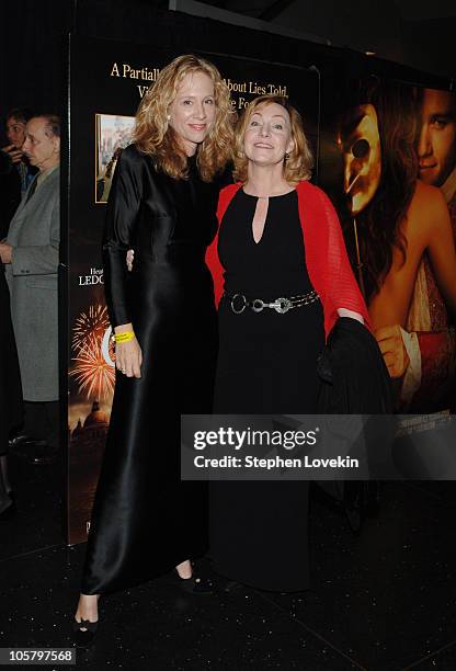 Betsey Beers and Leslie Holleran, producers during Touchstone Pictures' "Casanova" New York City Premiere - Inside Arrivals at Loews Lincoln Square...