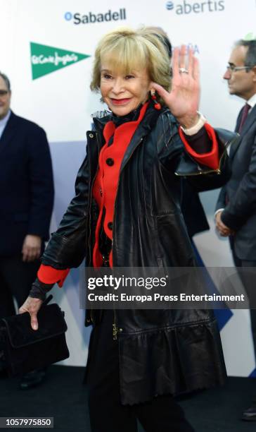 Maria Teresa Fernandez de la Vega attends the 20th anniversary of 'La Razon' newspaper on November 5, 2018 in Madrid, Spain.