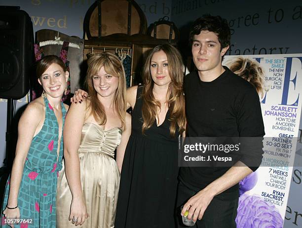 Bari Milken, Ilaria Urbinati, Katherine Power and Adam Brody