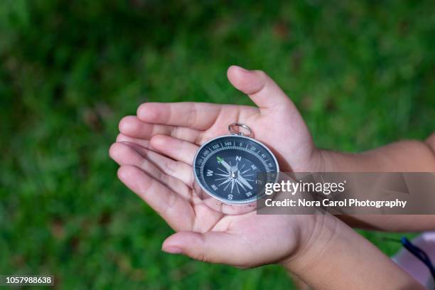 Children Using Compass Child Holding Compass Photos and Premium High Res Pictures - Getty Images