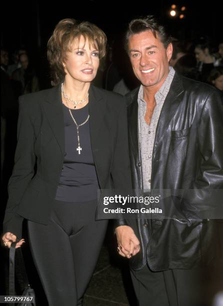 Raquel Welch and Richard Palmer during "Gia" Premiere at Director's Guild in Los Angeles, California, United States.