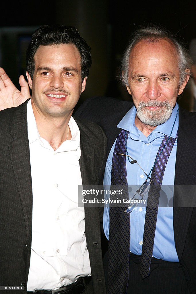 Al Ruffalo Rnl Mark Ruffalo and Ben Gazzara during After party for the Broadway ...