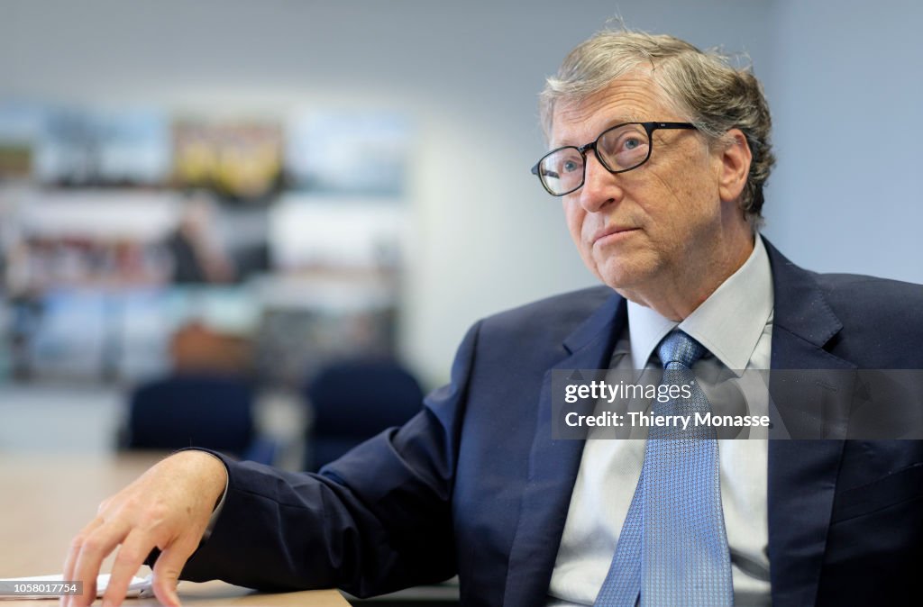 Bill Gates in Brussels to Promote Health and Clean-Energy Initiatives