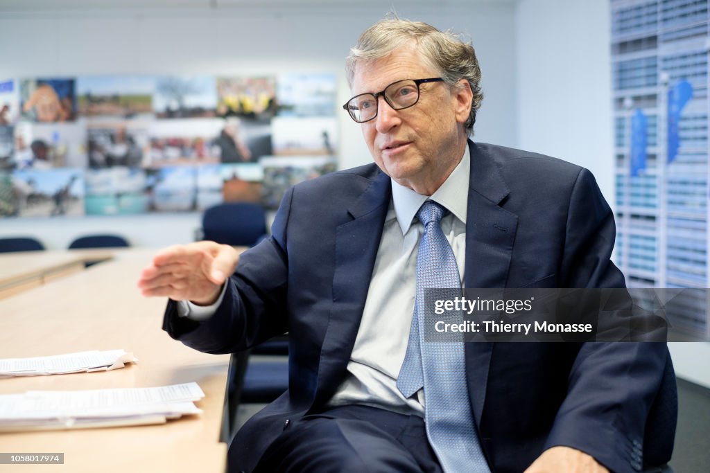 Bill Gates in Brussels to Promote Health and Clean-Energy Initiatives