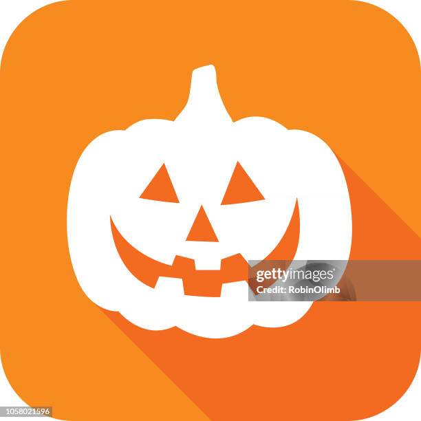 orange pumpkin icon - pumpkin carving stock illustrations