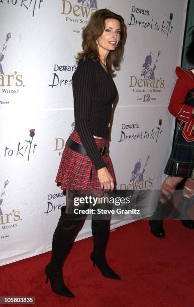 Joan Severance during Celebrities Bare Legs For Dewar's Dressed To Kilt Charity Event - Arrivals at Wiltern Theatre in Los Angeles, California,...