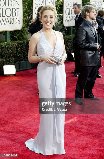 Bitty Schram during The 61st Annual Golden Globe Awards - Arrivals at The Beverly Hilton in Beverly Hills, California, United States.