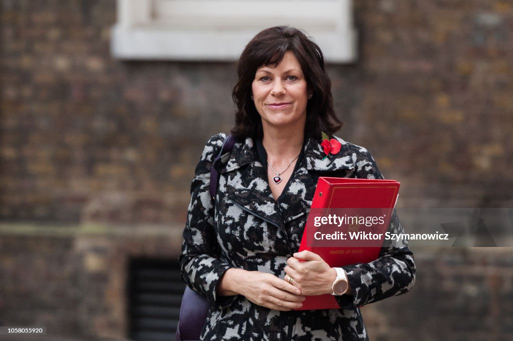 Cabinet Meeting At 10 Downing Street In London