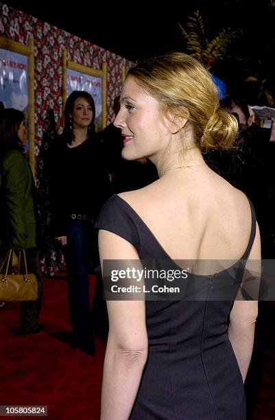 Drew Barrymore during "50 First Dates" Premiere - Red Carpet at Mann Village Theatre in Westwood, California, United States.