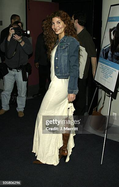 Jenna Mattison during "Fish Without A Bicycle" Screening - Arrivals at Harmony Gold Theater in Hollywood, California, United States.