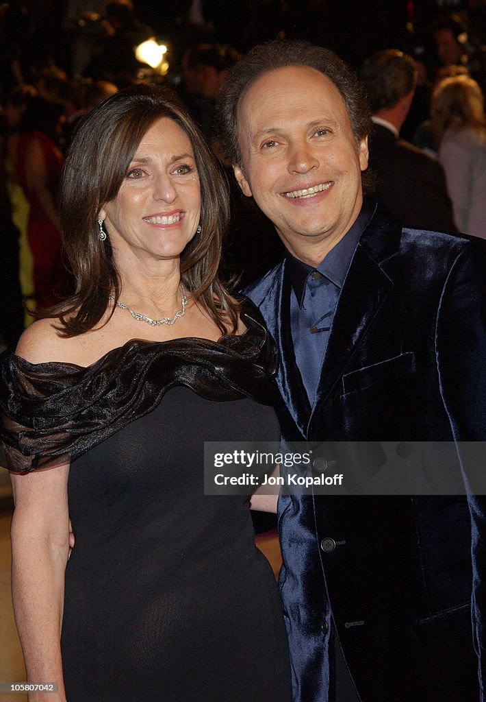 Billy Crystal and wife Janice Goldfinger during 2004 Vanity Fair