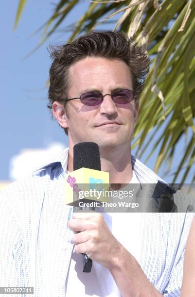 Matthew Perry during MTV 2004 Spring Break in Cancun at The City- MTV SpringBreak in Cancun, Mexico.