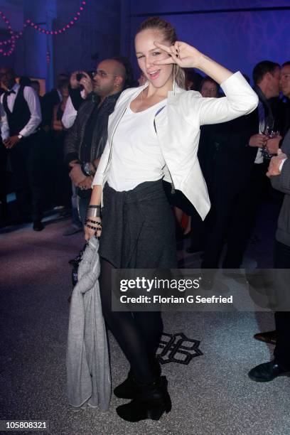 Actress Esther Seibt attends the 'Launch of the new Windows Phone by Deutsche Telekom' at Hotel de Rome on October 20, 2010 in Berlin, Germany.