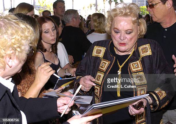 Rose Marie during "Mamma Mia!" Los Angeles Premiere - Red Carpet at Pantages Theatre in Hollywood, California, United States.