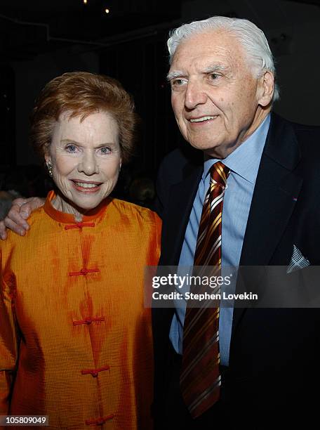 Lee Traub and Marvin Traub during Pascal Rioult Dance Theatre Gala at 2 Desbrosses in New York City, NY, United States.