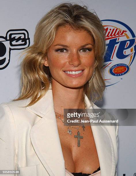Marisa Miller during Surfrider Foundation 20th Anniversary Celebration - Arrivals at Sony Pictures Studios in Culver City, California, United States.