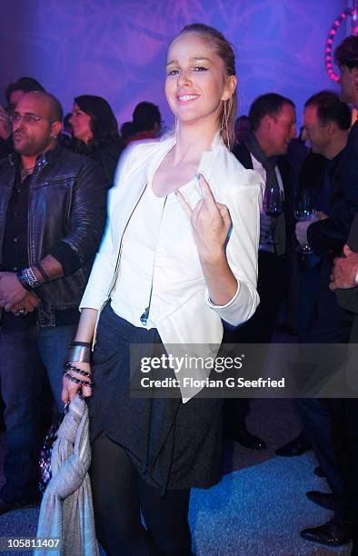 Actress Esther Seibt attends the 'Launch of the new Windows Phone by Deutsche Telekom' at Hotel de Rome on October 20, 2010 in Berlin, Germany.