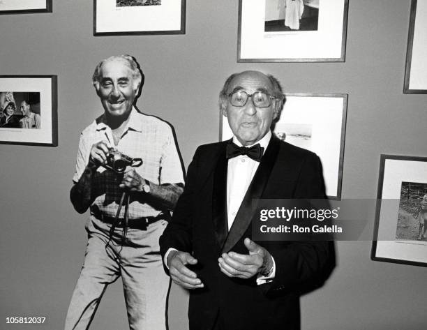 Alfred Eisenstaedt during International Center of Photography 12th Annual Awards at International Center of Photography in New York City, New York,...