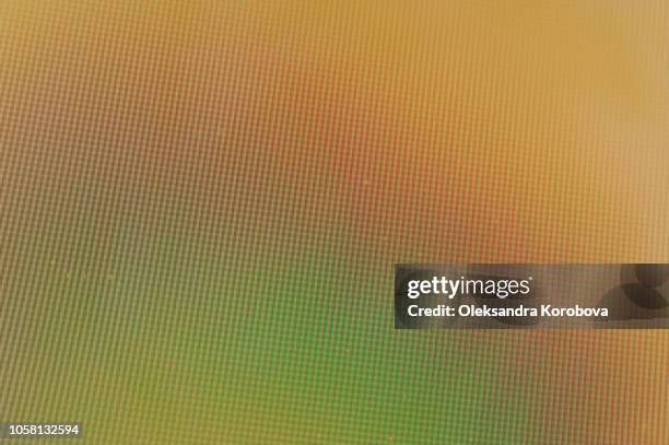 Closeup Of A Colorful Moire Pattern On A Computer Screen High-Res Stock ...