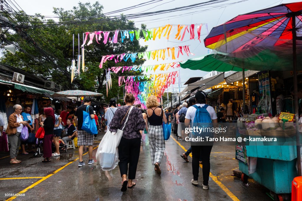 Chatu Chak weekend market in Bangkok