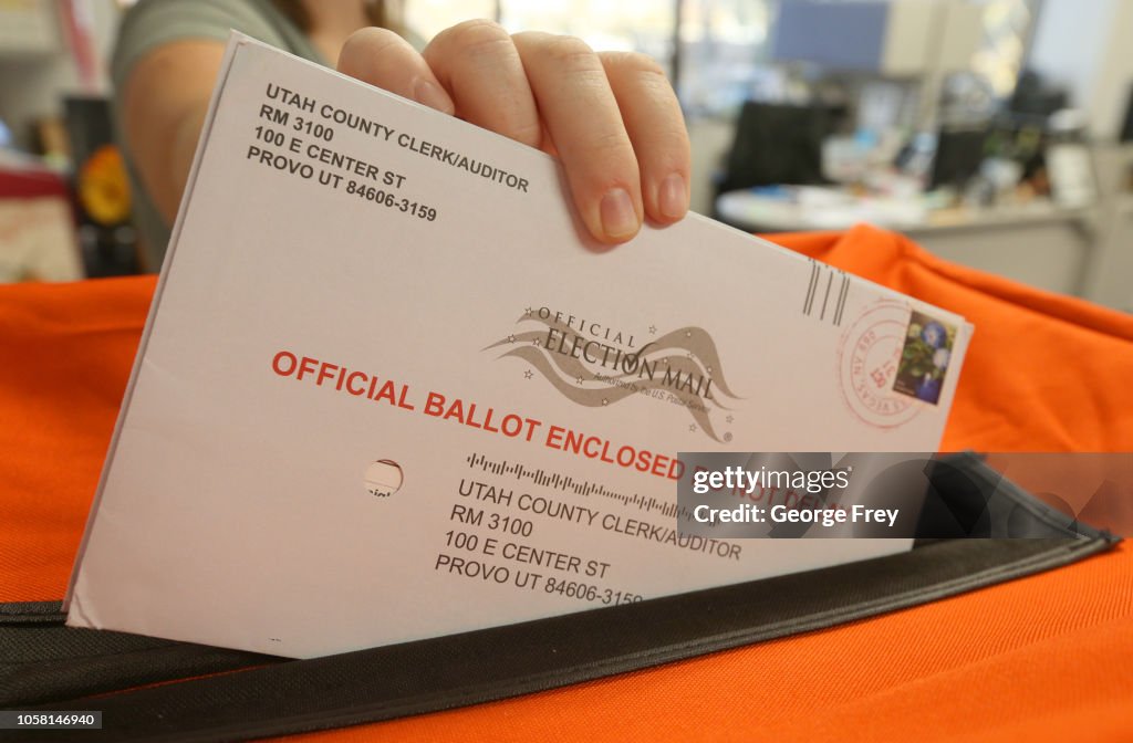 Voters Across The Country Head To The Polls For The Midterm Elections
