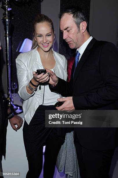 Actress Esther Seibt attends the 'Launch of the new Windows Phone by Deutsche Telekom' at Hotel de Rome on October 20, 2010 in Berlin, Germany.
