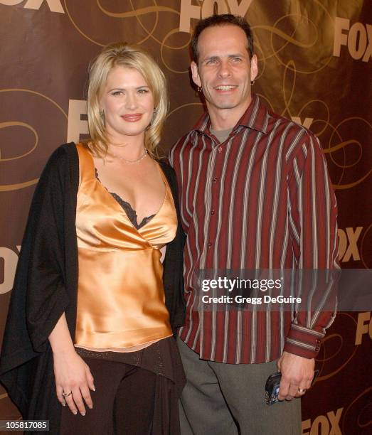 Kristy Swanson and Lloyd Eisler during FOX Television 2006 TCA Winter Party at Citizen Smith in Hollywood, California, United States.