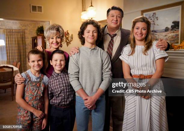 Family Dynamics and a Red Fiero"- Pictured Behind the Scenes: Missy , Meemaw , Sheldon , Georgie , George Sr. And Mary . A Thanksgiving dinner turns...