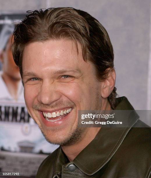 Marc Blucas during Touchstone Pictures' "Annapolis" World Premiere - Arrivals at El Capitan Theatre in Hollywood, California, United States.