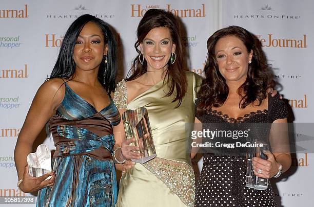 Tichina Arnold, Teri Hatcher and Leah Remini during Third Annual "Funny Ladies We Love" Awards Hosted By Ladies' Home Journal at Cabana Club in...