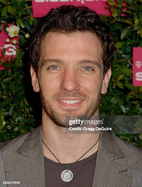 Chasez during Debut Party for the T-Mobile Sidekick 3 - Arrivals at Hollywood Palladium in Hollywood, California, United States.