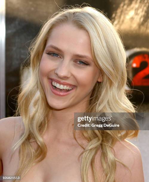 Teresa Palmer during "The Grudge 2" Los Angeles Premiere - Arrivals at Knott's Scary Farm in Buena Park, California, United States.