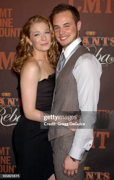 LeAnn Rimes and Husband Dean during CMT Giants Honoring Reba McEntire - Arrivals at Kodak Theatre in Hollywood, California, United States.