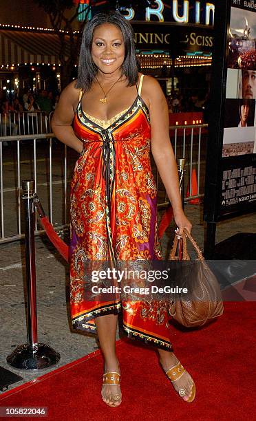 Lela Rochon during "Babel" Los Angeles Premiere - Arrivals at Mann Village Theatre in Westwood, California, United States.