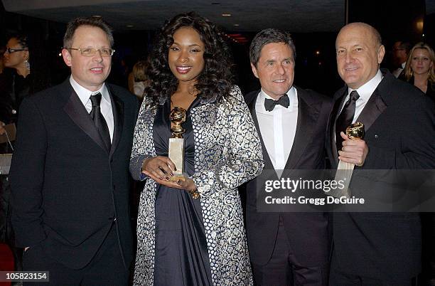 Bill Condon, Jennifer Hudson, Brad Grey and Laurence Mark