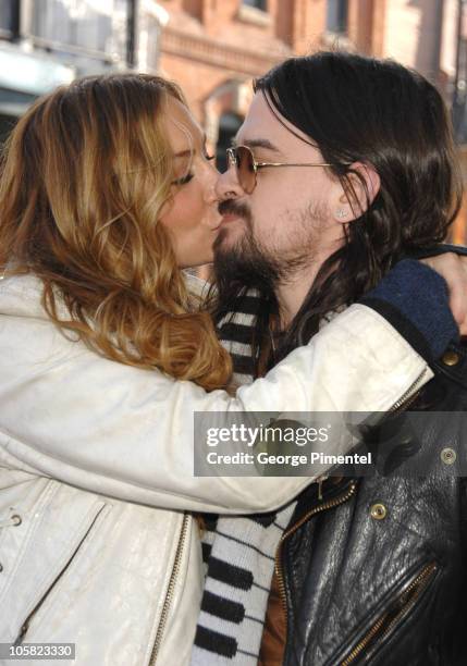 Drea De Matteo and Shooter Jennings during 2007 Park City - Seen Around Town - Day 4 in Park City, Utah, United States.
