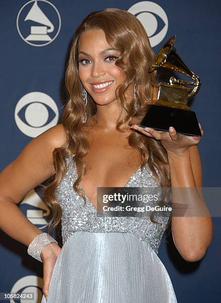 Beyonce, winner Best Contemporary R&B Album for "B'Day"