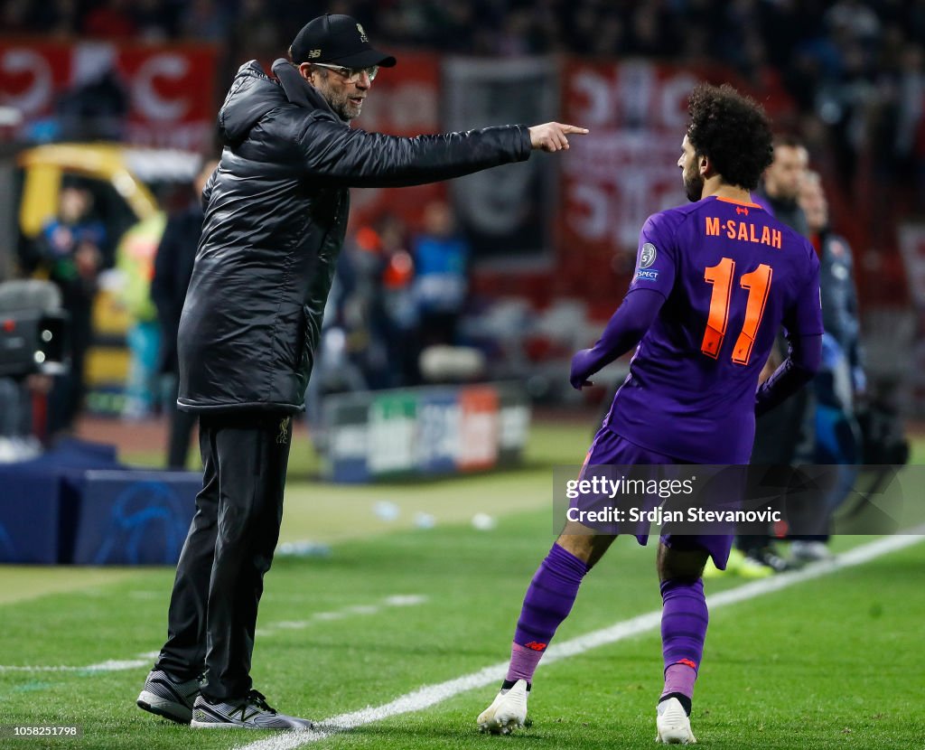 Crvena Zvezda v Liverpool - UEFA Champions League Group C